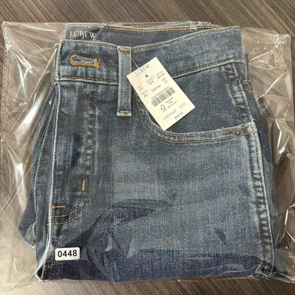 NWT! J. Crew Classic vintage jean in all-day‎ stretch